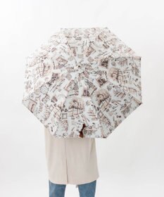 AURORA 【 Beaurance （ビューランス）】サマーシールド プリント夢が棲む場所　晴雨兼用傘（長傘）