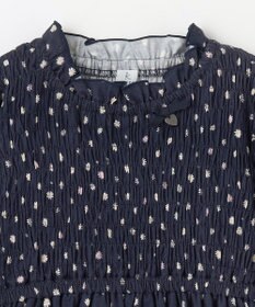 組曲 KIDS 【150-160cm】モノトーン花柄 ワンピース