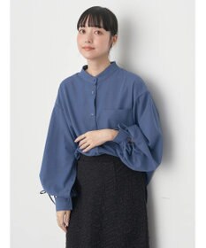 earth music&ecology リボンポイントシャツチュニック