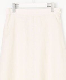 自由区 【XSサイズ～/洗える/セット可】エンブロイダリーリネン フレアスカート