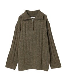 Green Parks ・Ｐｅｔｉｔ　Ｆｌｅｕｒ　ハーフＺＩＰニット