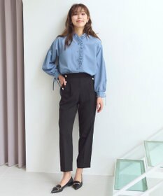 Feroux 【洗える】マリンテーパードパンツ