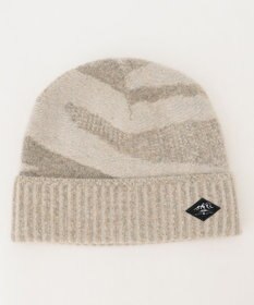 JOSEPH ABBOUD MOUNTAIN 【イタリア糸使用/軽量】ブークレーカモフラージュ ニット帽