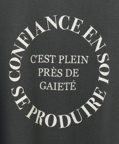 ANY フレンチスリーブロゴTシャツ