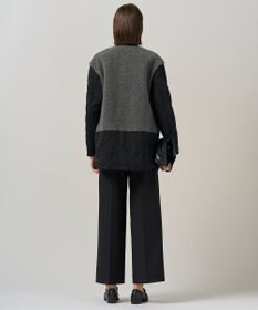 ICB 【洗える】 トリアセボディシェルピーチ ワイドパンツ