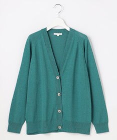 自由区 【アンサンブル対応】ペーパーコットンニット カーディガン