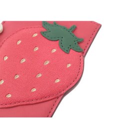 genten フルーツマーケット はみ出しパスケース「いちご」