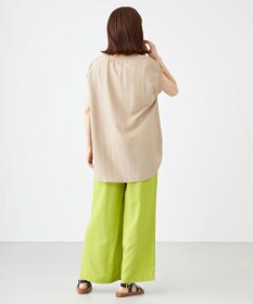 SHARE PARK LADIES ライトタッチ裾テールロゴTシャツ