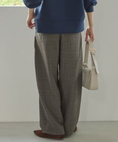 AMERICAN HOLIC ウールライクカーブスラックスパンツ