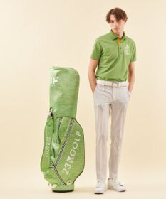 23区GOLF 【MEN】【吸水速乾/UVカット】エイトロックポロシャツ