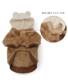 PET PARADISE ペットパラダイス くまちゃん もこもこ パーカー 小型犬