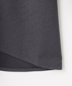 組曲 L バックフレアロングＴシャツ