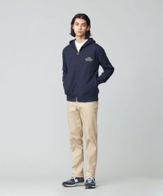 J.PRESS MEN インレージャージー ロゴフルジップパーカー