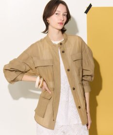 23区 L 【新色追加/洗える】コットンベアジャージー ノースリーブ Tシャツ