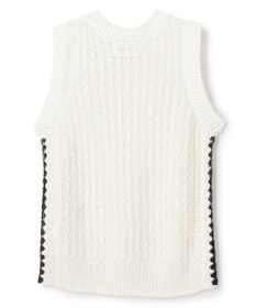 BEIGE， ATACAM / テープヤーン ノースリーブニット