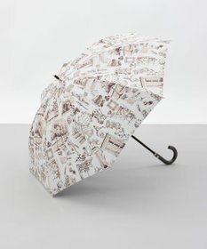 AURORA 【 Beaurance （ビューランス）】サマーシールド プリント夢が棲む場所　晴雨兼用傘（長傘）