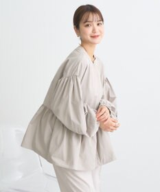 earth music&ecology 撥水ペプラムジップブルゾン