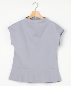 組曲 【先行予約・WEB限定】プレーティング天竺  ペプラムカットソー