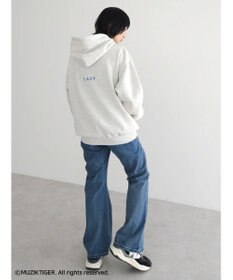 Green Parks ムジークタイガー／裏起毛刺しゅうフーディー