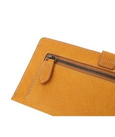 genten ダイヤカットワーク　マチなし長財布