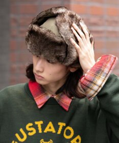 WEGO 【ユニセックス着用ITEM/暖かい】フライトキャップ