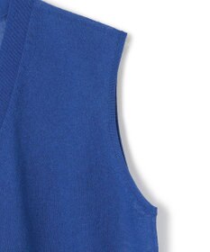 BEIGE， 【洗える】MILANO / リネン混シアーロングジレカーディガン