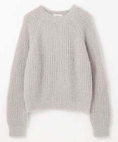 ANY カーリーファンシーニット