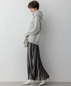 23区 S ホイルプリントプリーツ スカート