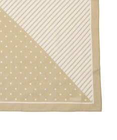 MOONBAT 【洗える/日本製】MACKINTOSH PHILOSOPHY チェックロゴ コットンスカーフ 65cm×65cm