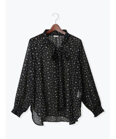 Te chichi パターンアソートシフォンボウタイブラウス《2025Autumn catalog vol.2 item》