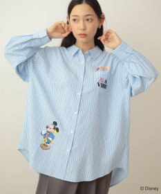 Green Parks ミッキー＆フレンズ／オーバーサイズシャツ