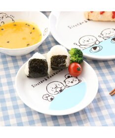 Mother garden しろたん しろたん＆らっこいぬ 洋風プレート S 15.5cm 単品 日本製