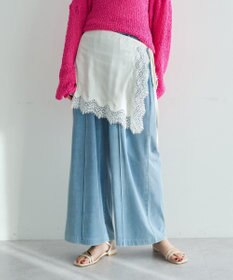 YECCA VECCA [2SET]レイヤードワイドパンツ