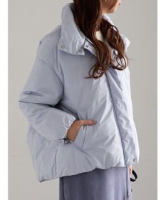 Te chichi スタンドカラーショートダウンジャケット