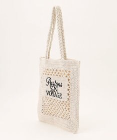 組曲 レタリングクロッシェトート バッグ