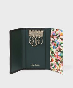Paul Smith マーガレットプリントトリム キーケース
