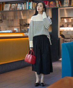 ANY SIS L グロッシータフタ スカート