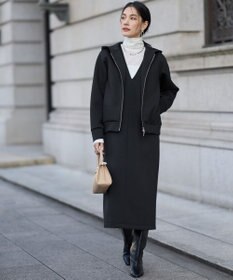 ICB 【WEB限定カラーあり】ソフトダンボール ジップアップ フーディ