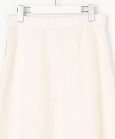 自由区 【XSサイズ～/洗える/セット可】エンブロイダリーリネン フレアスカート