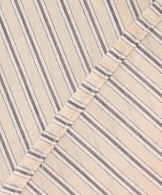 J.PRESS LADIES 【洗える】ウォッシャブルストライプ シャツカラー ブラウス