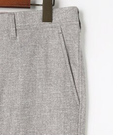 JOSEPH ABBOUD 【ストレッチ/ウエストも伸びる】ウールライクフランネルジャージーパンツ