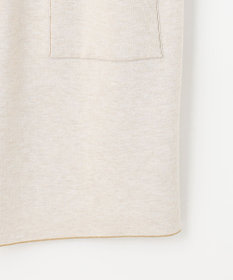 自由区 【洗える】リバーシブルニットジレ