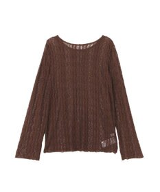 earth music&ecology レースプルオーバー