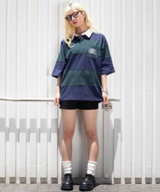 WEGO 【ユニセックス着用ITEM】ナンバリングラガーシャツ