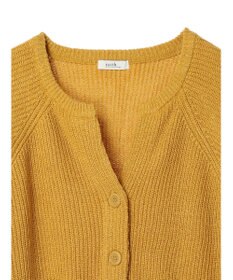 earth music&ecology ブークレーキーネックカーディガン