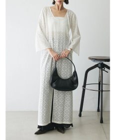 Green Parks AnriettMusee レースロングワンピース