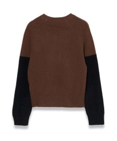 JOSEPH 【洗える】ブラッシュドカシミヤ　ラウンドネックニット