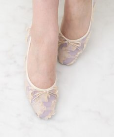 Bridget Birkin 【Bridget Birkin】シアージャガードパンプス