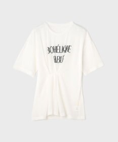 GRACE CONTINENTAL タックロゴTシャツ