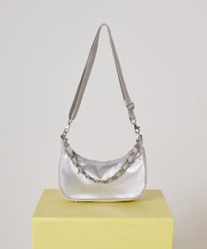 LeSportsac CHAIN SMALL CONV HOBO/シルバーシャインスナイデル